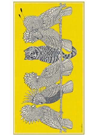 Étole Caracat jaune • Inouï Editions • – Image 2