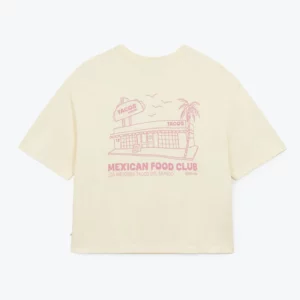 T-Shirt Mexicain Food Ecru • a.p •