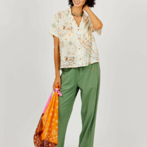 PANTALON COTON RUSTIQUE  • A.P •