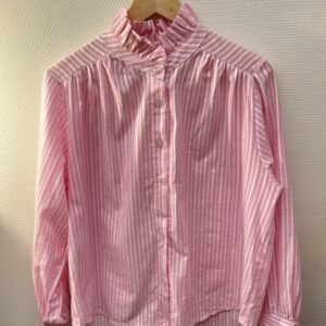 Chemise rayée col français