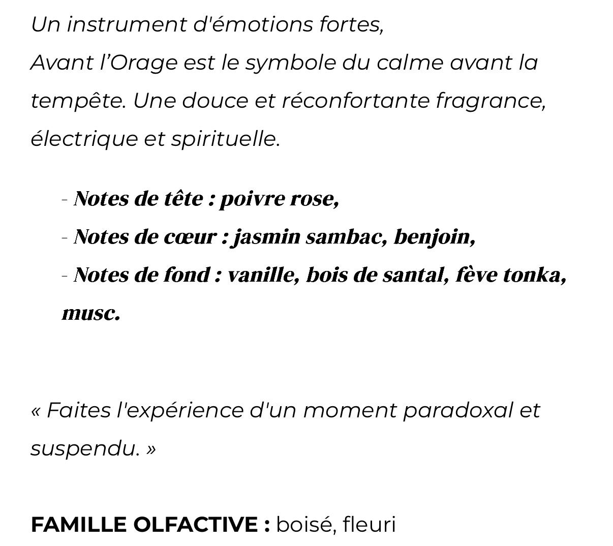 Parfum Matine Avant l’orage 15 ml – Image 4