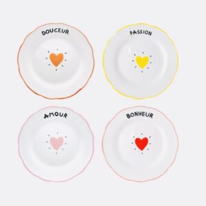 Assiettes AMOUR
