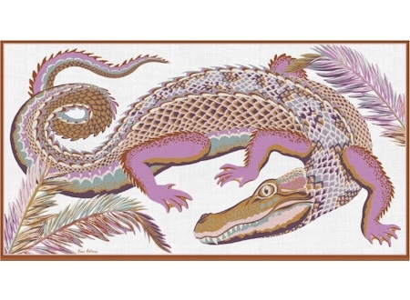 Étole Croco Blanc •Inouï Editions• – Image 2