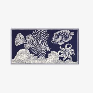 Etole Vague  Bleu Marine • Inouï Editions•