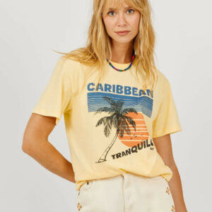 T-Shirt Caribbean Jaune  • a.p •