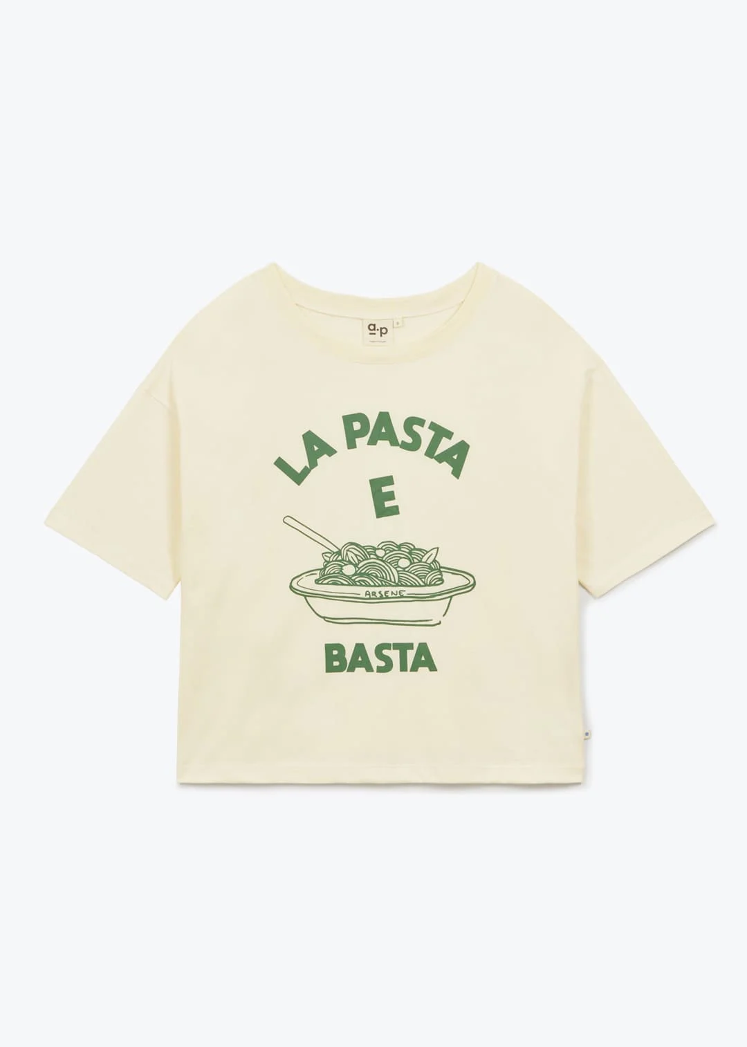 T-Shirt Pasta e Basta kaki • a.p • – Image 3
