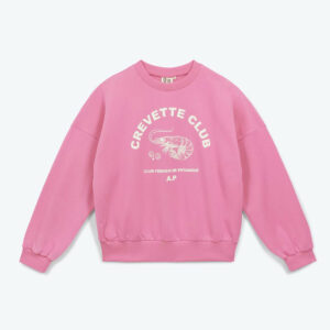 Sweat Rose Crevette Club • a.p •