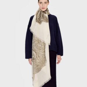 Echarpe Walter Blanc • Inouï Editions •