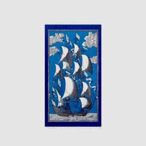 Fouta des Rives et des Rêves Blue • Inouï Editions •