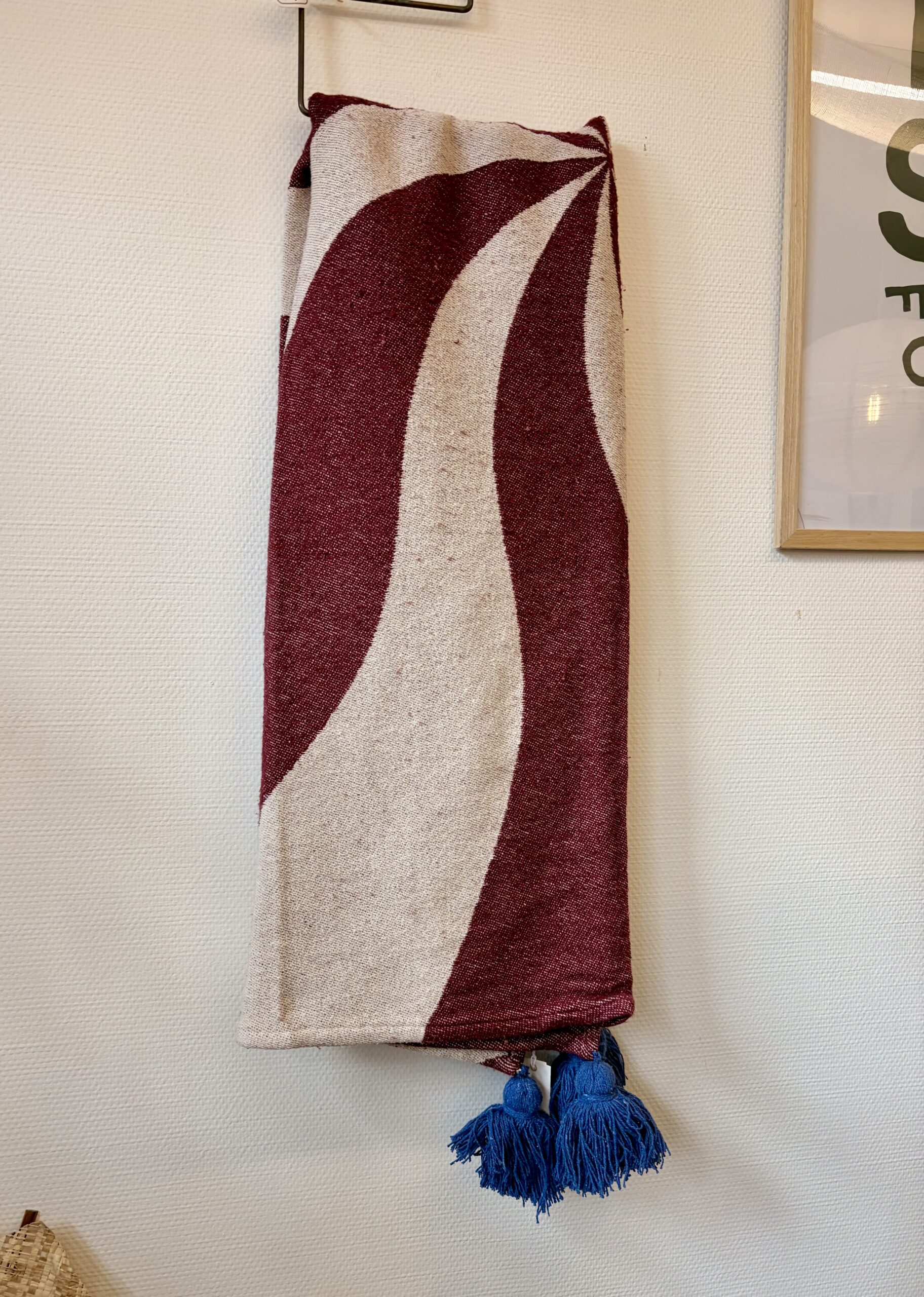 Plaid Circus en coton recyclé
