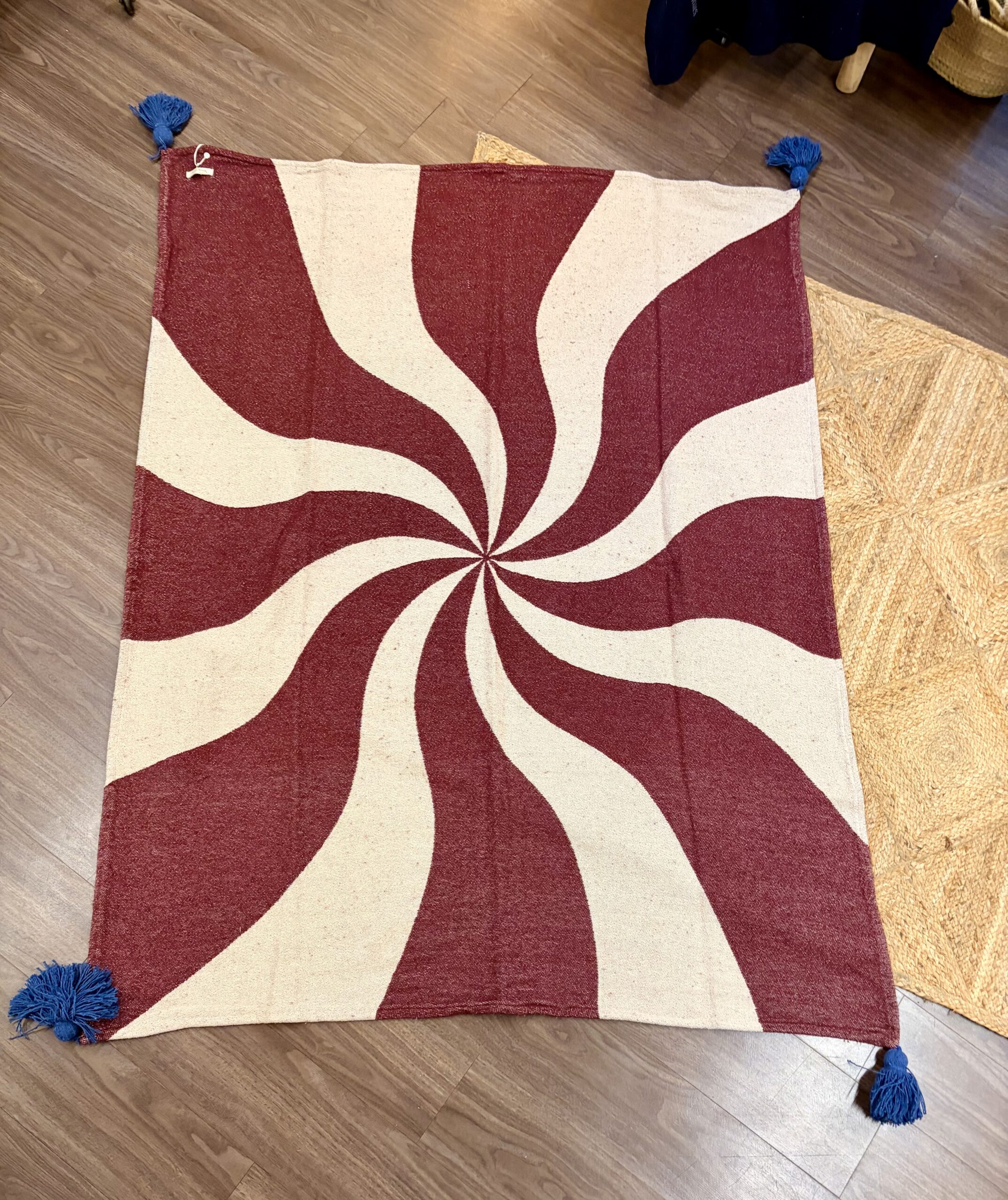 Plaid Circus en coton recyclé – Image 2