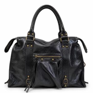 Sac en cuir Noir Milan