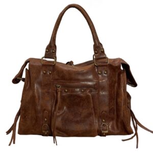 Sac en cuir tabac Milan