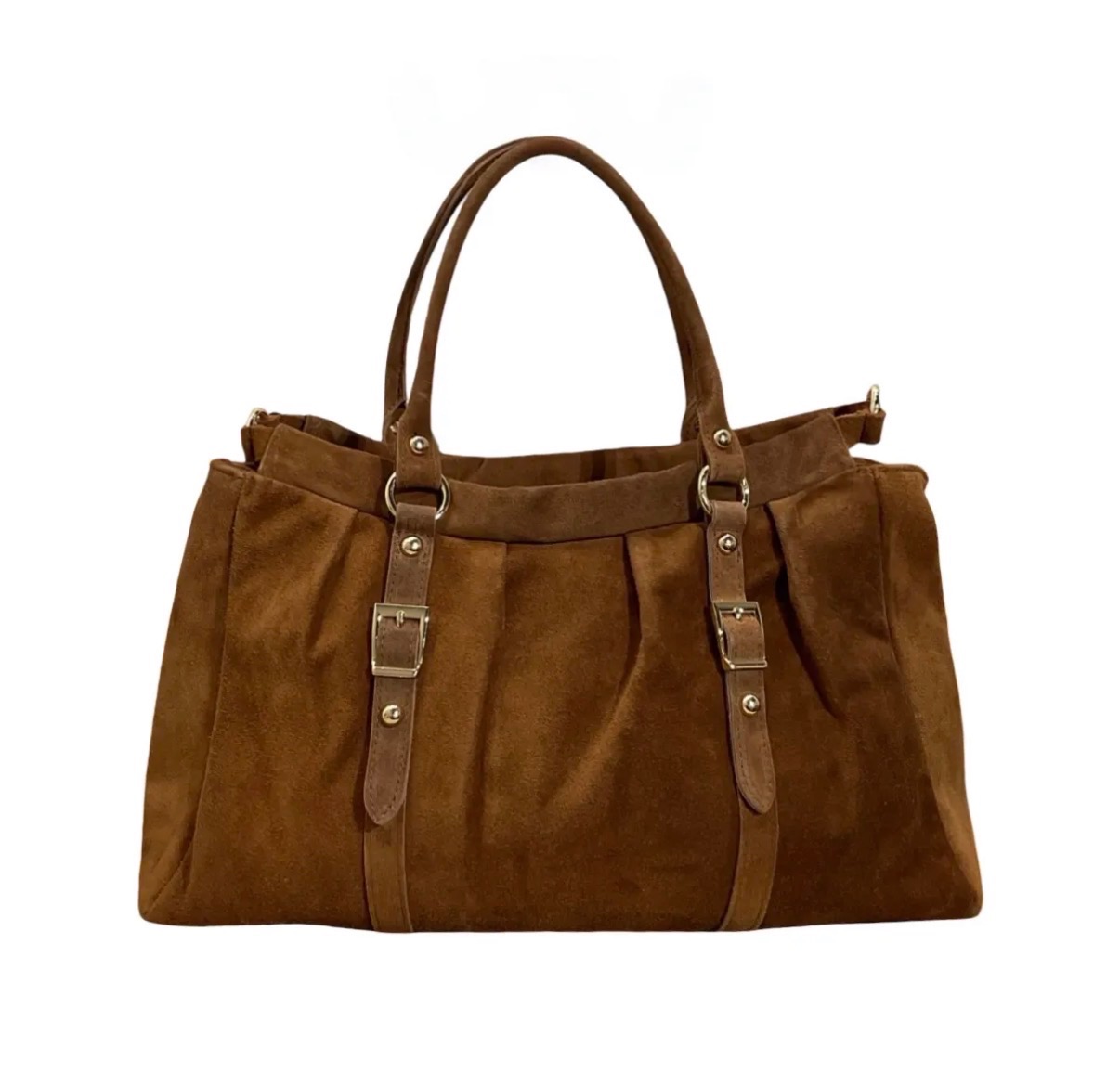 Sac en cuir camel Lydia