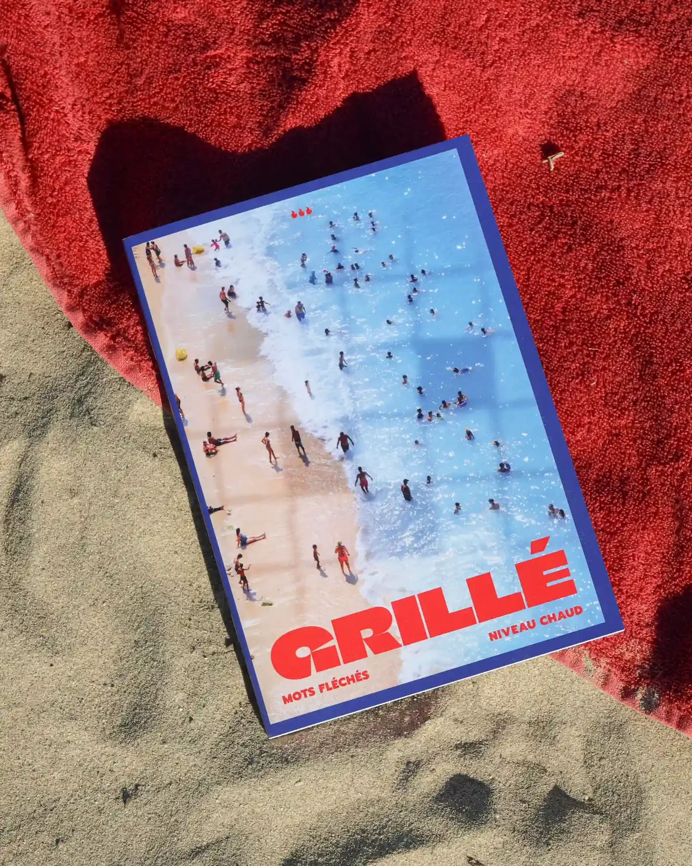 mots fléchés niveau chaud GRILLÉ