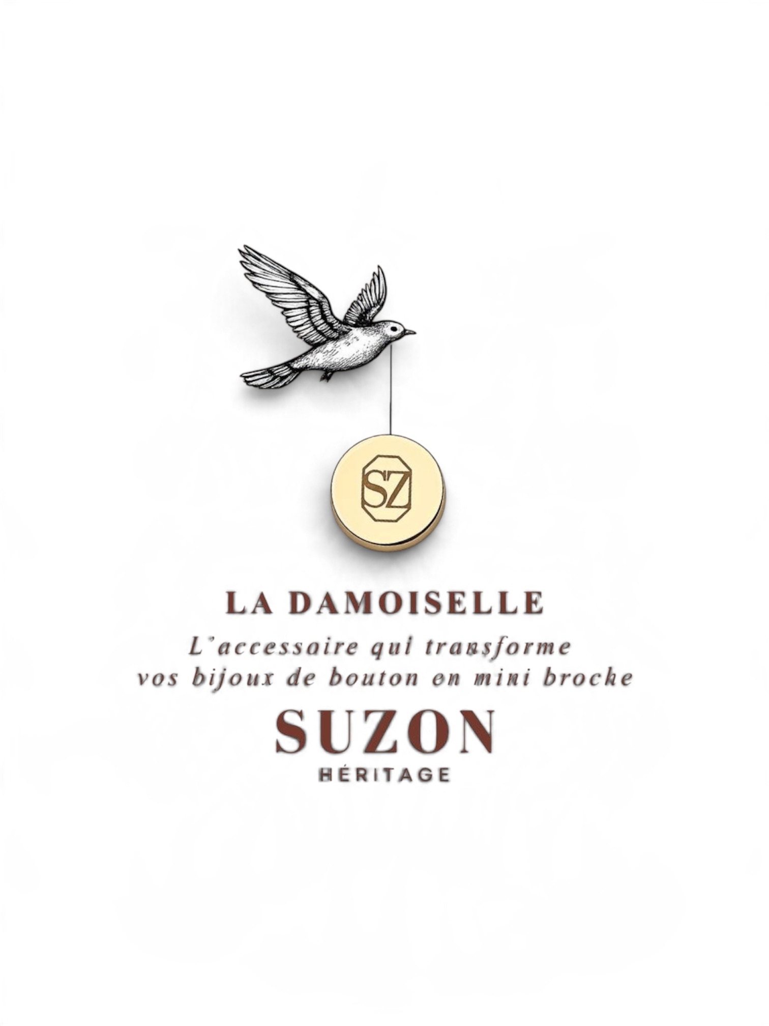 Adaptateur pin’s Damoiselle - Suzon Héritage -