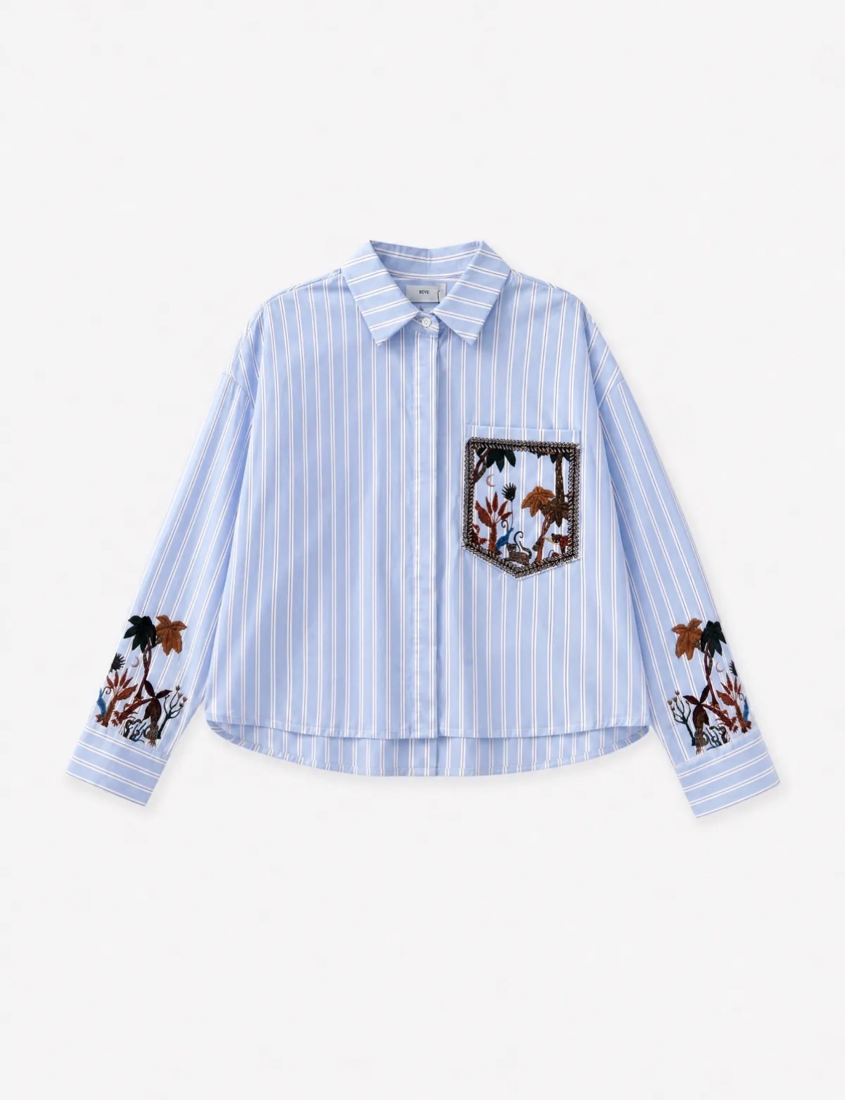 blouse-rayee-bleue-brodee