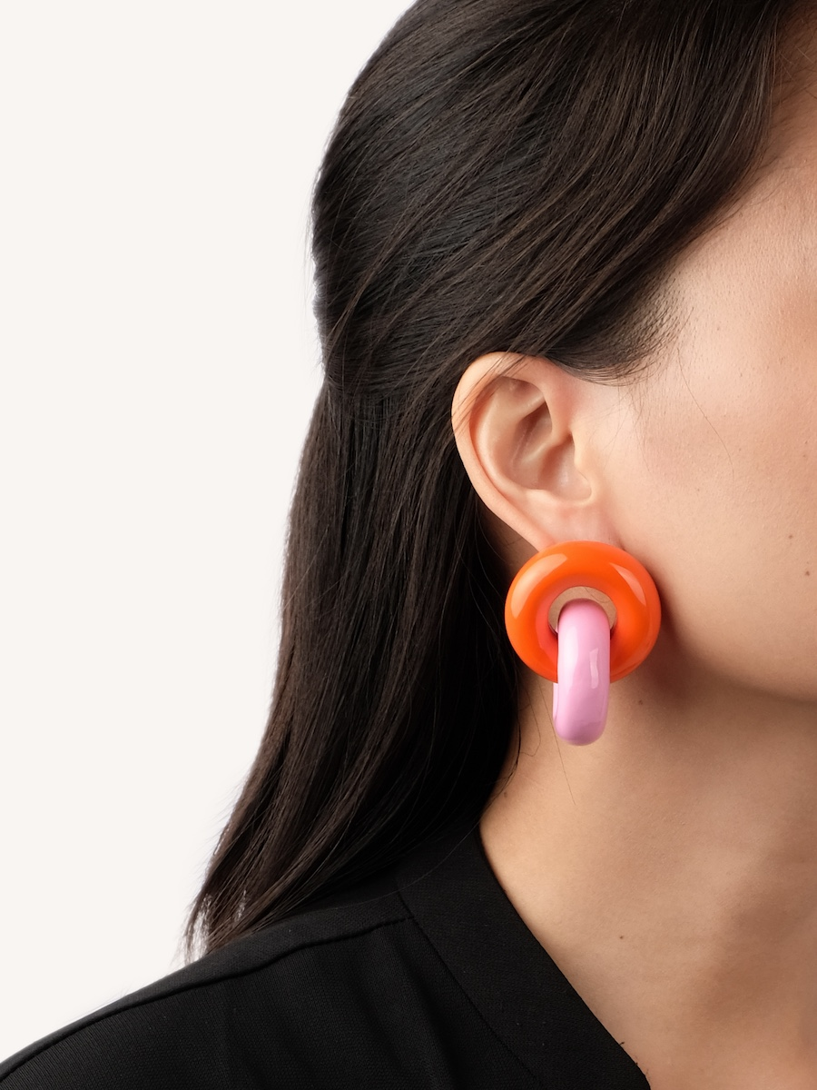 Boucles d’oreilles Duo rivêt de la collection Mộc Sơn