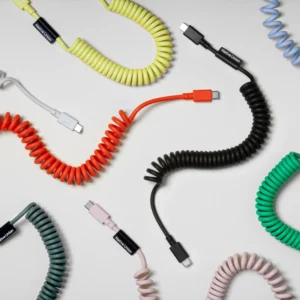 Câble USB-C spirale XL