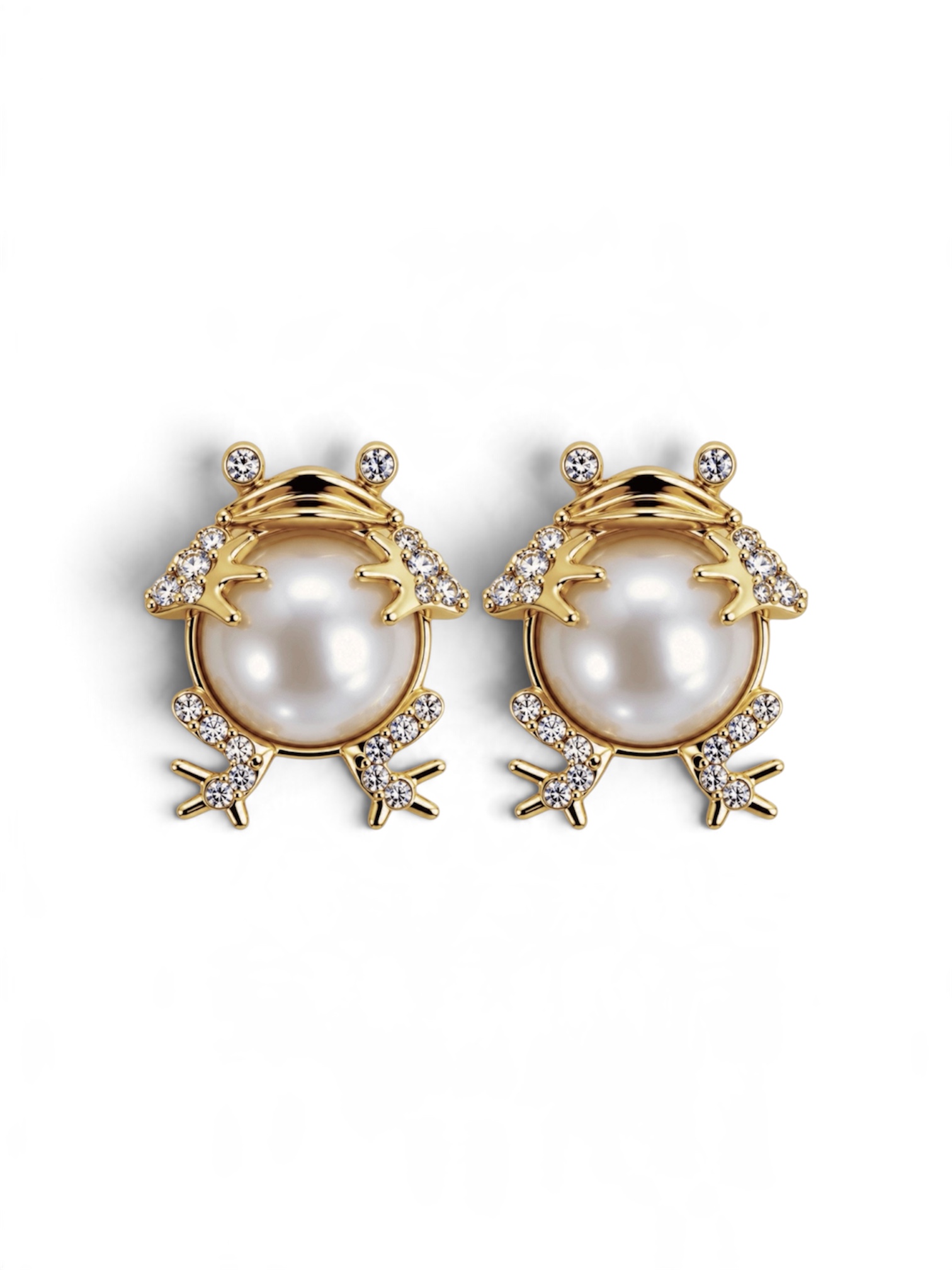 Bijou de Bouton Rainette perle de lune - Suzon Héritage -